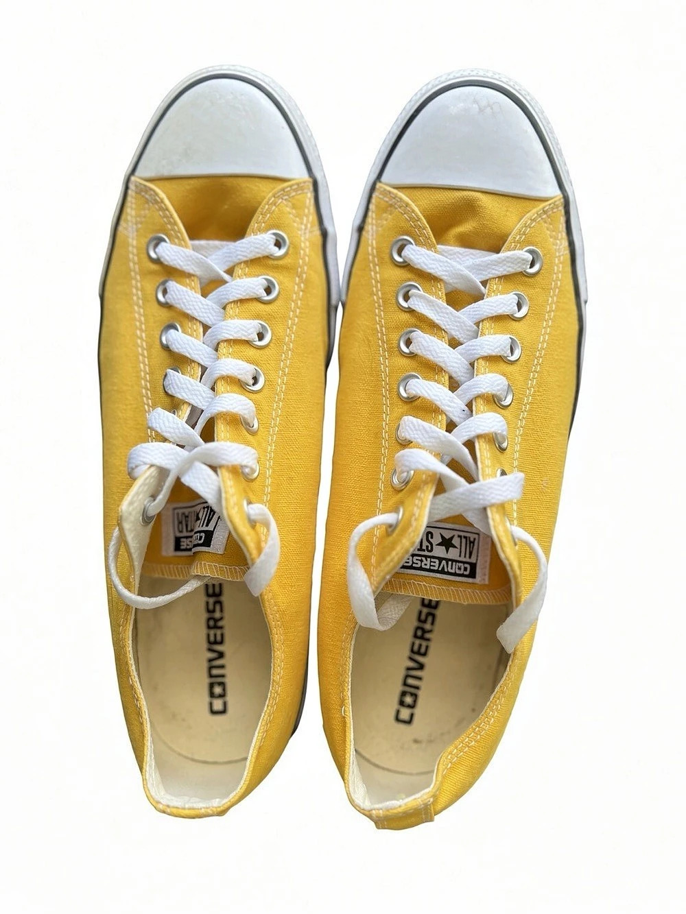 Converse Chuck Taylor All Star Low Canary Yellow Men 10 Women 12